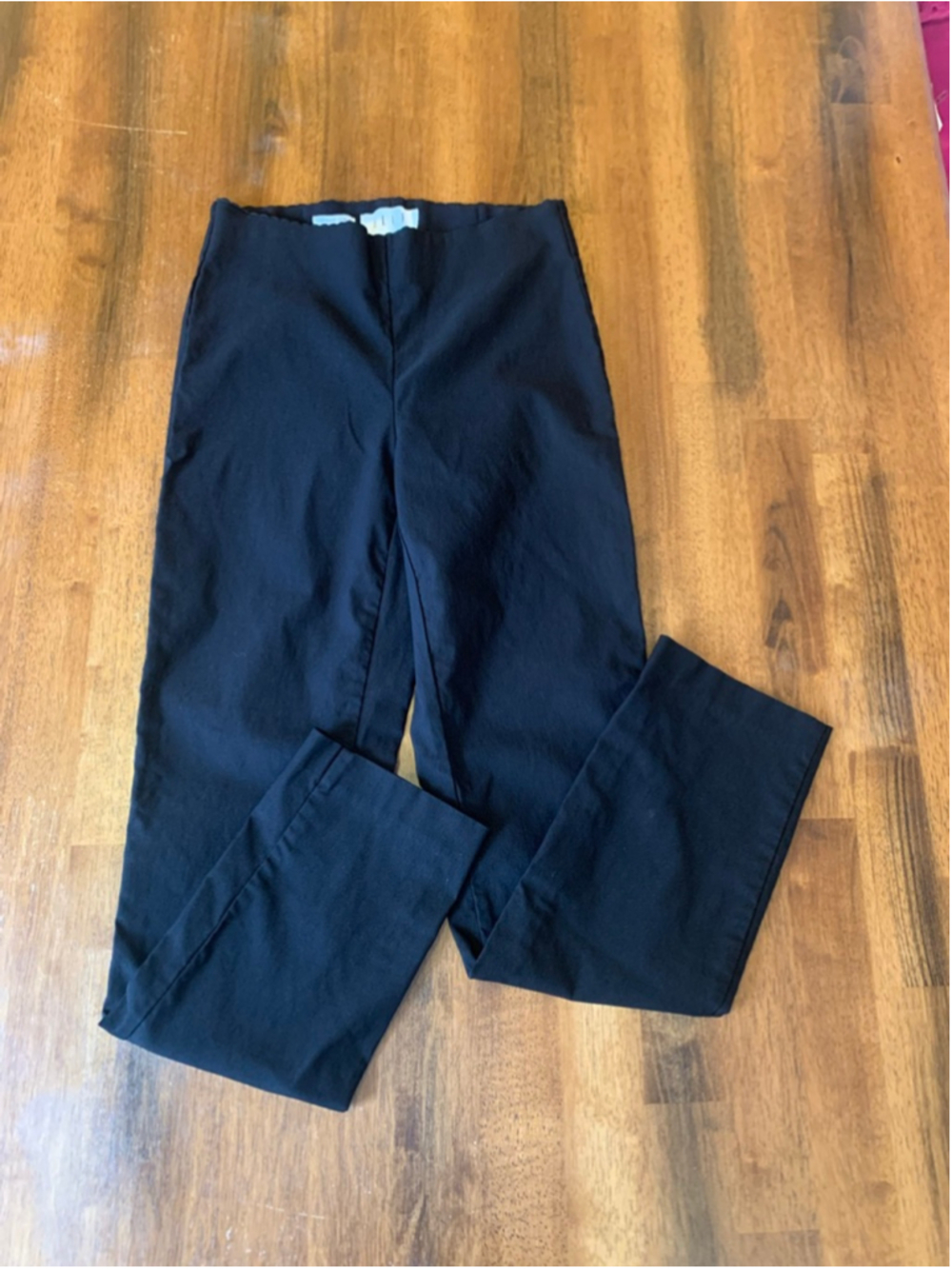 Elle Pants XS Black Skinny Ankle Pull on Stretch